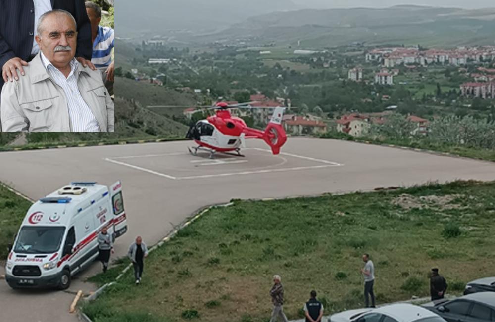 Hava ambulansı Kırıkcı Abdullah için havalandı