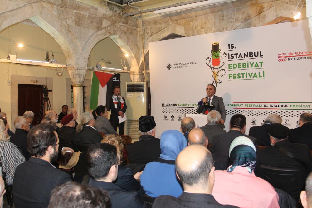15. İstanbul Edebiyat Festivali Filistin Temasıyla Edebiyat Severlerle Buluşmaya Başladı