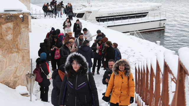 Van'da 4 ilçede taşımalı eğitime 1 gün ara