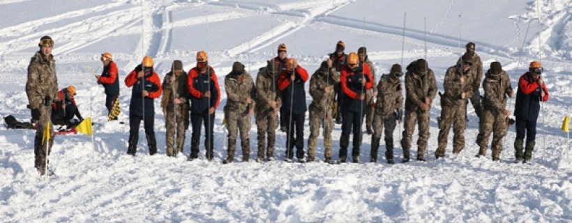 Van Polisi'ne çığ eğitimi veriliyor