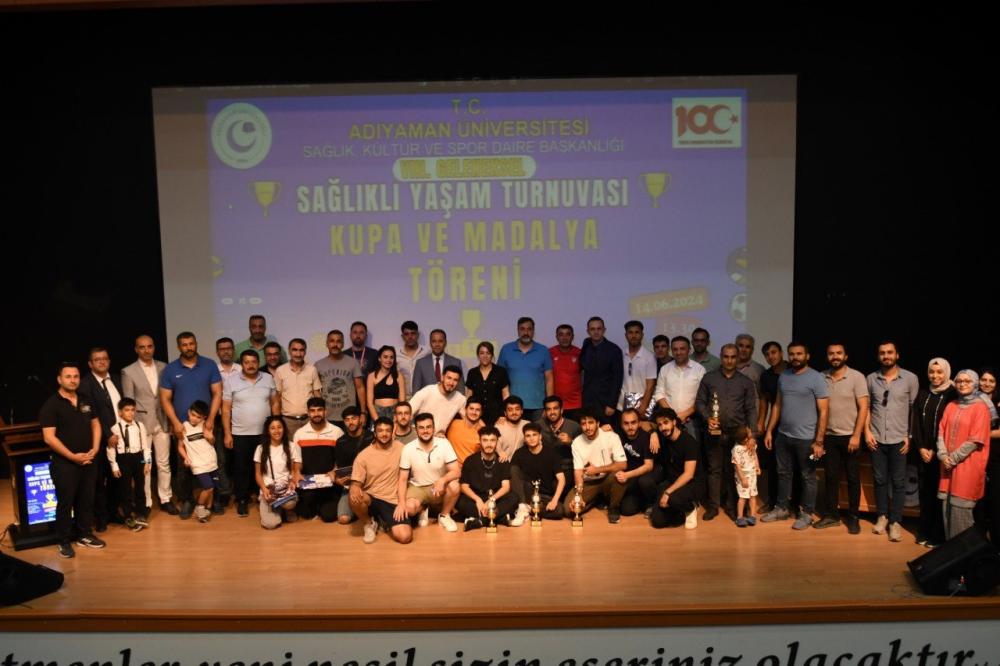 Adıyaman Üniversitesi 8. Geleneksel Sağlıklı Yaşam Turnuvası Sona Erdi
