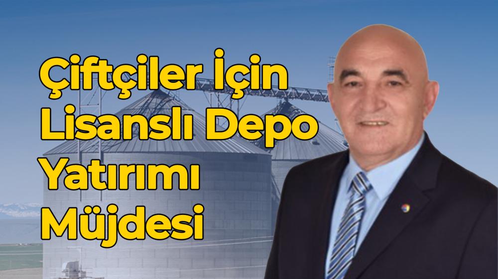 AFYONKARAHİSAR’DA ÇİFTÇİLER İÇİN LİSANSLI DEPO YATIRIMI MÜJDESİ