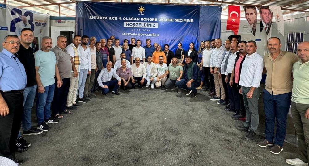 AK PARTİ HATAY’DA 15 İLÇEDE DELEGE SEÇİM SÜRECİ TAMAMLANDI