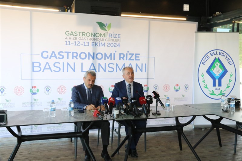 RİZE 4. GASTRONOMİ GÜNLERİ: 'DAĞLARDAN DENİZE, YERELDEN EVRENSELE' BAŞLIYOR