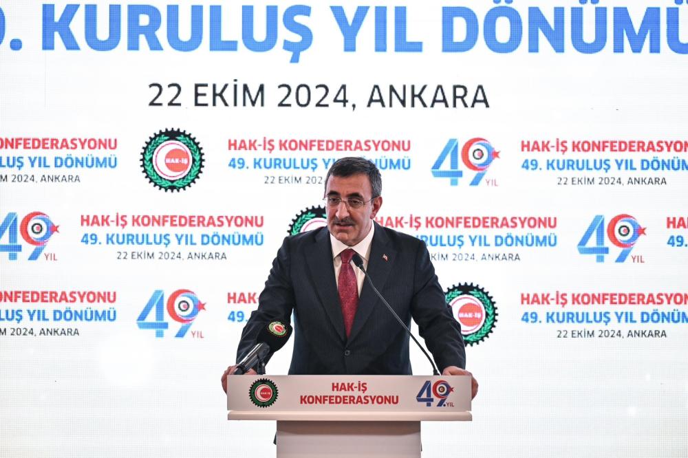 CUMHURBAŞKANI YARDIMCISI YILMAZ: 