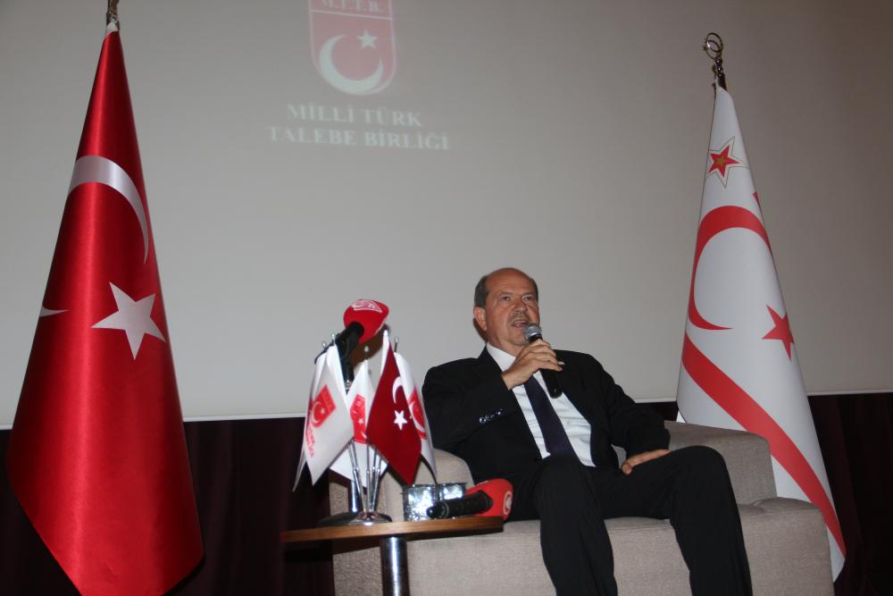 KKTC CUMHURBAŞKANI İSTANBUL’DA DİPLOMASİ MESAJLARI VERDİ