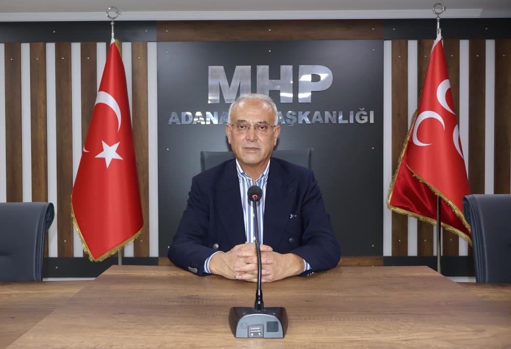 MHP Adana İl Başkanı Yusuf Kanlı'dan Atatürk’ün 86. Yılında Anma Mesajı