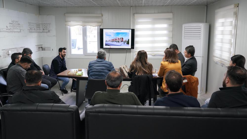 Adıyaman Belediyesi'nin Yeni Hizmet Binası İnşaatı Hızla Devam Ediyor