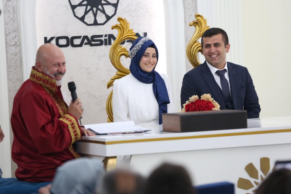 Kocasinan’ın Nikah Salonunda 2024’te 2 Bin 764 Çift Mutluluğa “Evet” Dedi