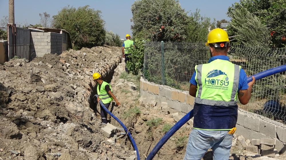 HATSU’dan Hatay’da 166 Bin Metrelik Altyapı Yatırımı