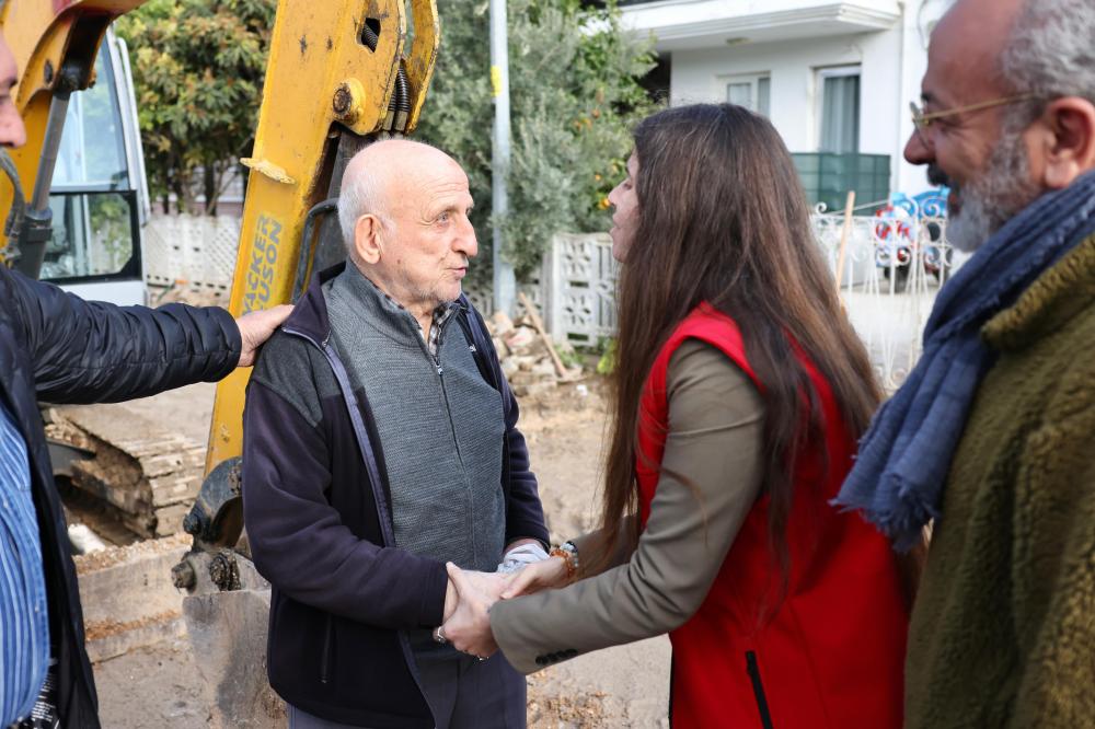 Başkan Denizli, “Doğal gaz hattının 2,5 kilometrelik ilk etabı tamamlandı” 