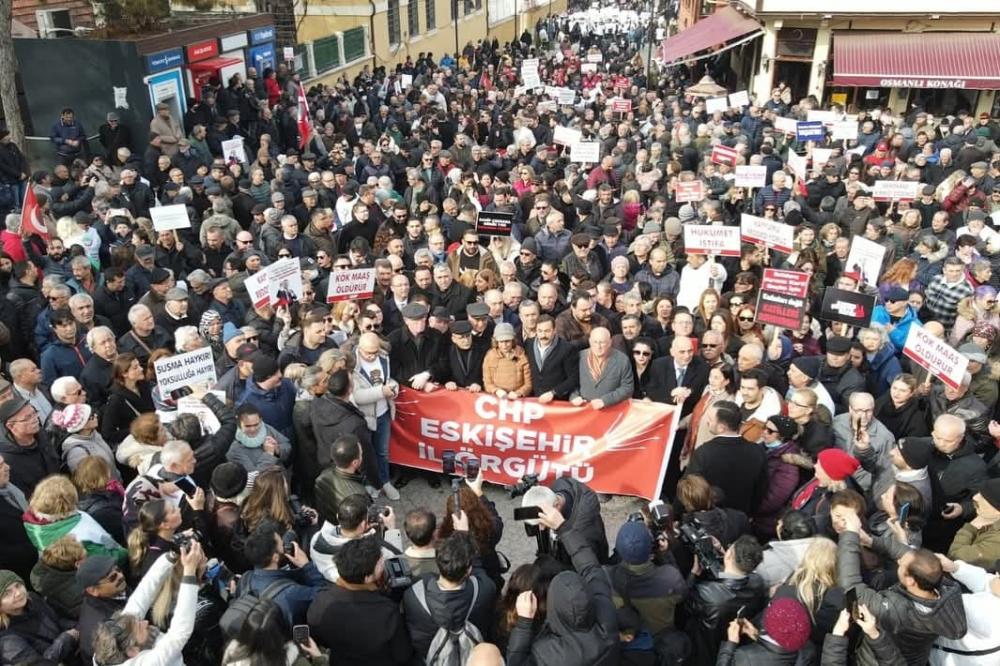 CHP’nin Geçim Yürüyüşüne Eskişehir’de Büyük Destek: “Halk Aç, Seçim Kaçınılmaz”