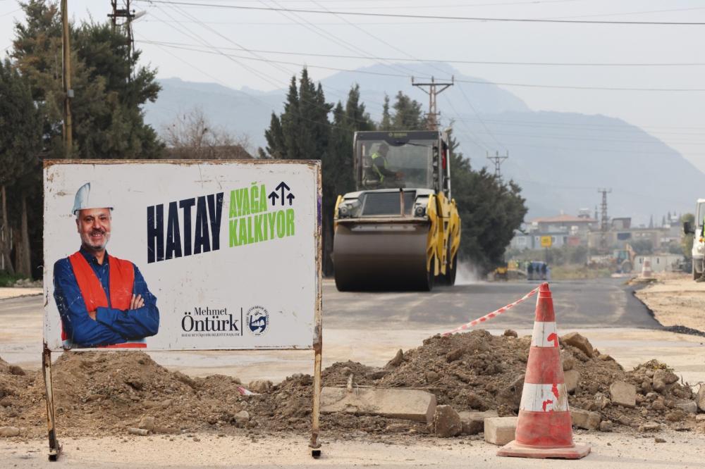 HBB, ANTAKYA’DA YOL YENİLEME ÇALIŞMALARINI SÜRDÜRÜYOR