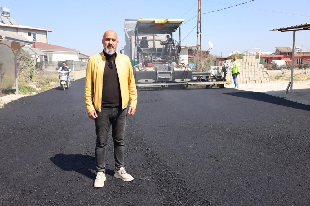 HATAY BÜYÜKŞEHİR BELEDİYESİ, GÜZELBURÇ MAHALLESİ’NDE ASFALT ÇALIŞMALARINI TAMAMLADI