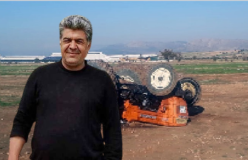 SURUÇ'TA FECİ TRAKTÖR KAZASI! 55 YAŞINDAKİ İSMET ŞAHİN YAŞAMINI YİTİRDİ