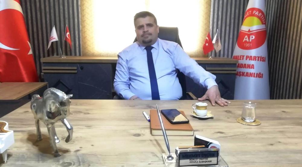 AP ADANA İL BAŞKANI MEHMET UYGUR’DAN KADİR GECESİ MESAJI
