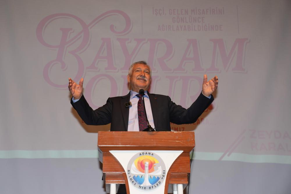 BAŞKAN KARALAR, ÇALIŞANLARLA BİR ARAYA GELDİ: “FEDAKÂRLIĞINIZ İÇİN TEŞEKKÜRLER”