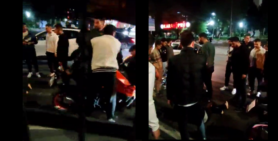 ŞANLIURFA’DA YARIŞ MOTOSİKLETİ İLE OTOMOBİL ÇARPIŞTI: 2 YARALI