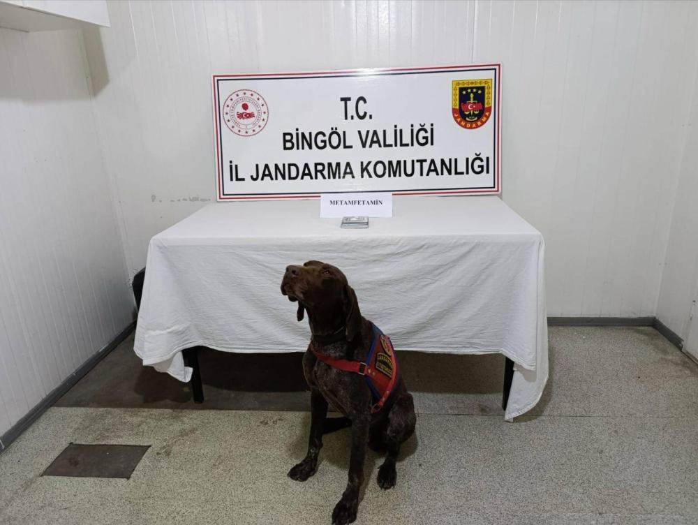 BİNGÖL GENÇ’TE JANDARMA OPERASYONU: ARAÇTA METAMFETAMİN ELE GEÇİRİLDİ