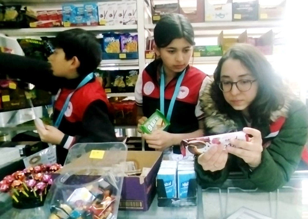 ÇANAKKALE'DE ÖĞRENCİLER GIDA DENETÇİSİ OLDU