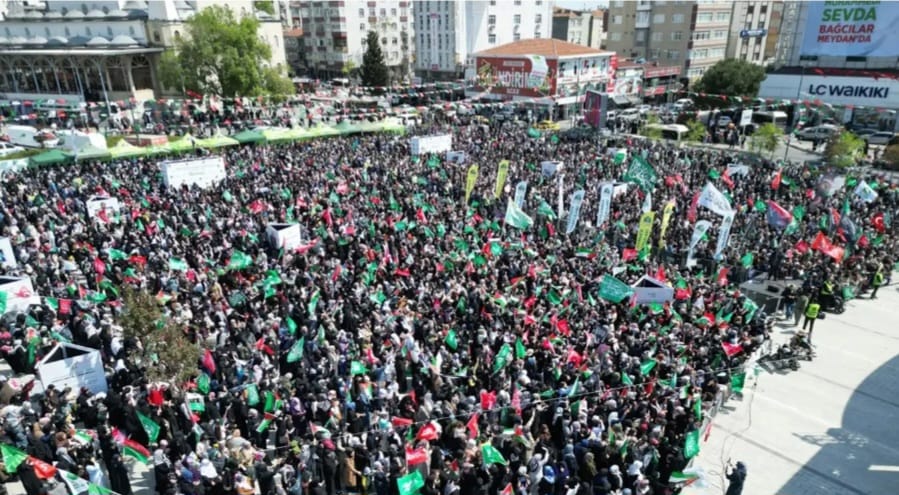 ADANA'DA DUYGU DOLU MEVLİD PROGRAMI: HAMAS YETKİLİSİNDEN GAZZE'YE DESTEK ÇAĞRISI