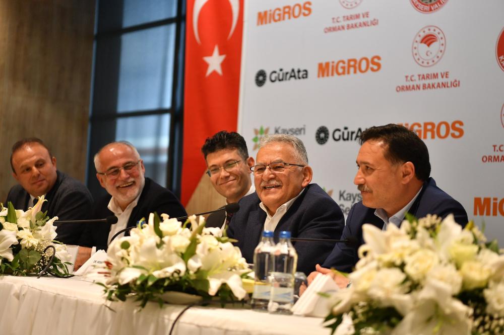 BAŞKAN BÜYÜKKILIÇ, KAYSERİ’NİN TARIMSAL ÜRETİMİNE KATKI SAĞLAYACAK İŞ BİRLİĞİNE İMZA ATTI