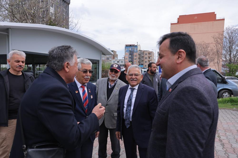 BAŞKAN BÜYÜKKILIÇ'TAN ŞEHİT YAKINLARI VE GAZİLERE ÖZEL LOKAL ZİYARETİ