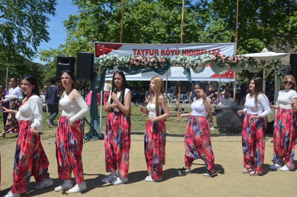 GELİBOLU VE TAYFUR KÖYÜNDE COŞKULU HIDRELLEZ ŞENLİĞİ YAPILDI