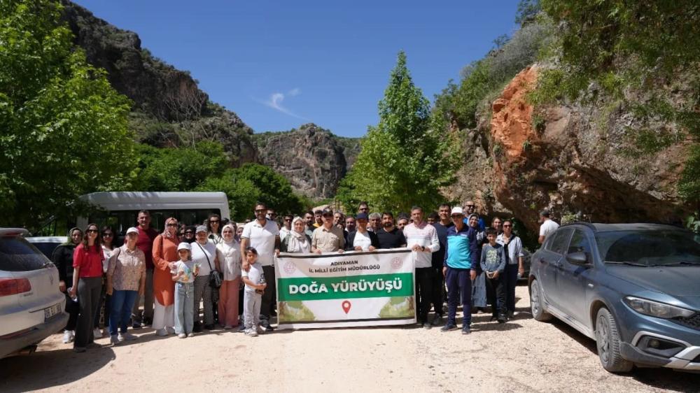 ADIYAMAN'DA EĞİTİMCİLER DOĞAYLA BULUŞTU