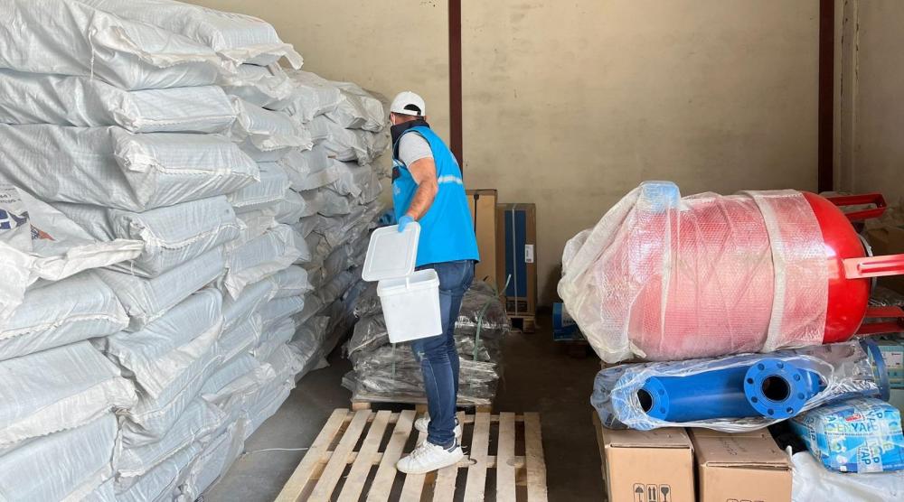 ADIYAMAN BELEDİYESİ’NDEN KONTEYNER KENTLER VE İNŞAAT ALANLARINDA HAŞERE VE LARVA İLE ETKİN MÜCADELE