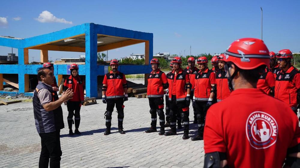 ADIYAMAN BELEDİYESİNDE ARAMA-KURTARMA EKİBİ KURULDU