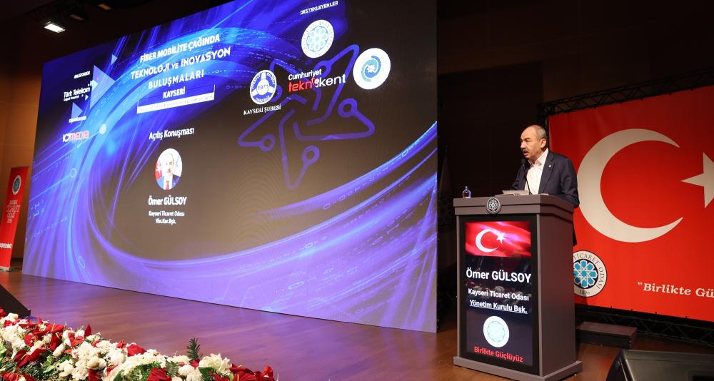 FİBER MOBİLİTE ÇAĞINDA TEKNOLOJİ VE İNOVASYON BULUŞMALARI KTO'DA GERÇEKLEŞTİRİLDİ