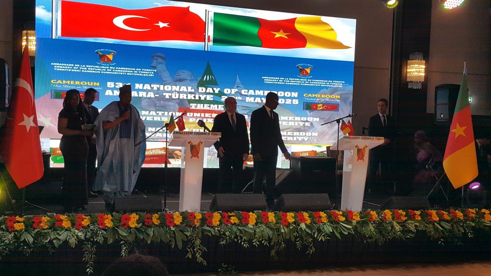 KAMERUN CUMHURİYETİ ULUSAL BİRLİK GÜNÜ ANKARA'DA DÜZENLENEN RESEPSİYONLA KUTLANDI