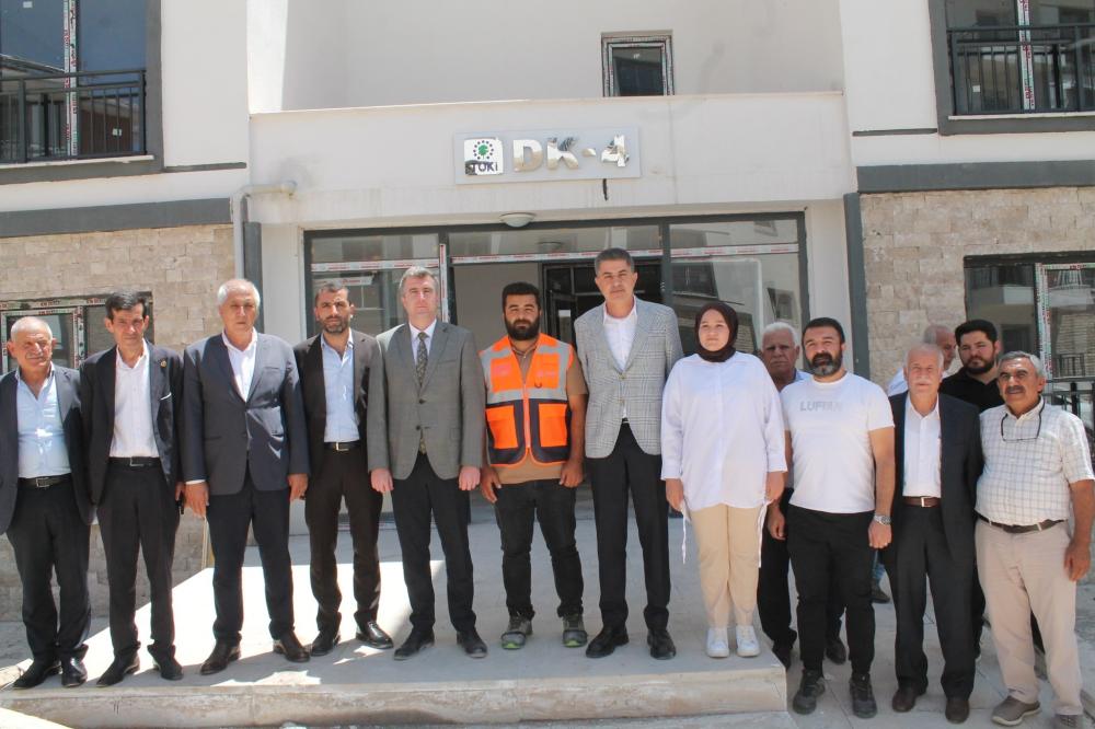 GERGER’DE TOKİ KONUTLARINDA İNCELEME: “ASRIN FELAKETİNDEN, ASRIN YATIRIMLARINA”