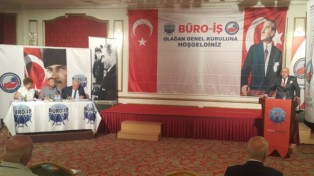 BÜRO -İŞ SENDİKASI OLAĞAN GENEL KURUL TOPLANTISINI ANKARA'DA YAPTI