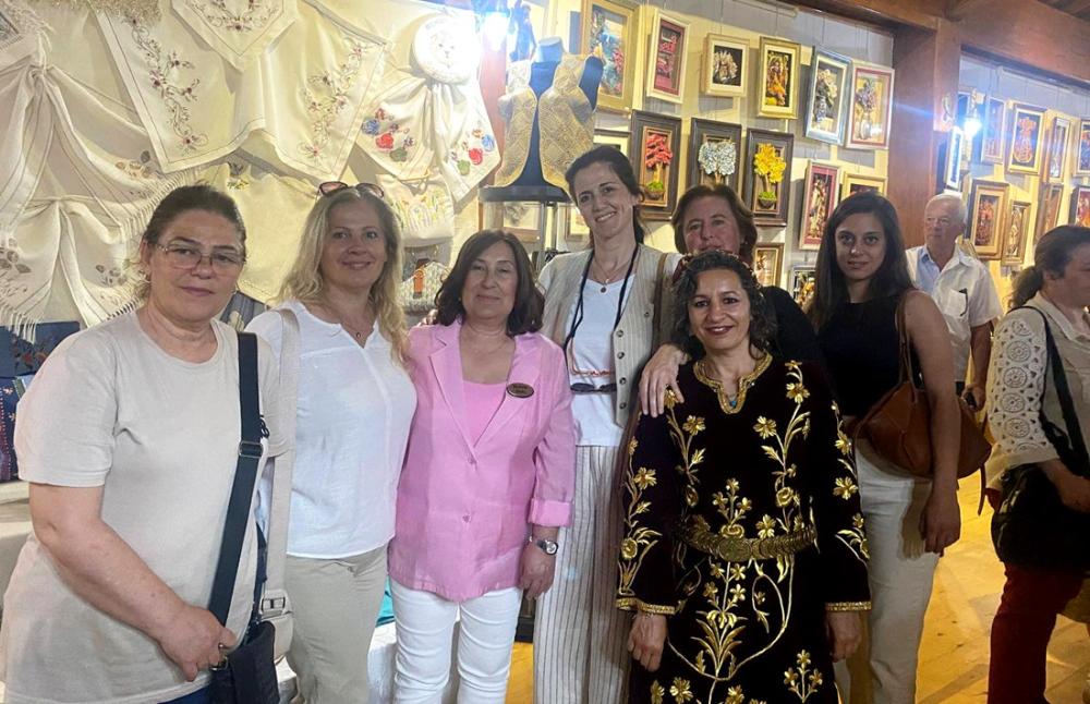 GELİBOLU HALK EĞİTİM KURSİYERLERİNİN EL EMEĞİ GÖZ NURU  SERGİLERİNİN AÇILIŞI YAPILDI