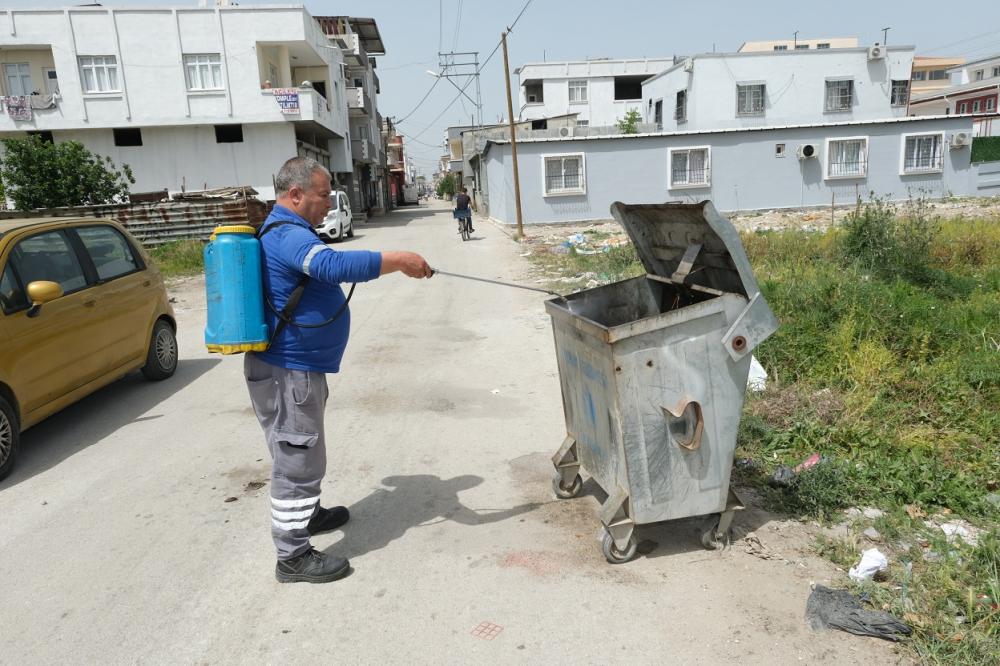 ADANA BÜYÜKŞEHİR BELEDİYESİ HAŞEREYLE MÜCADELEYİ SÜRDÜRÜYOR