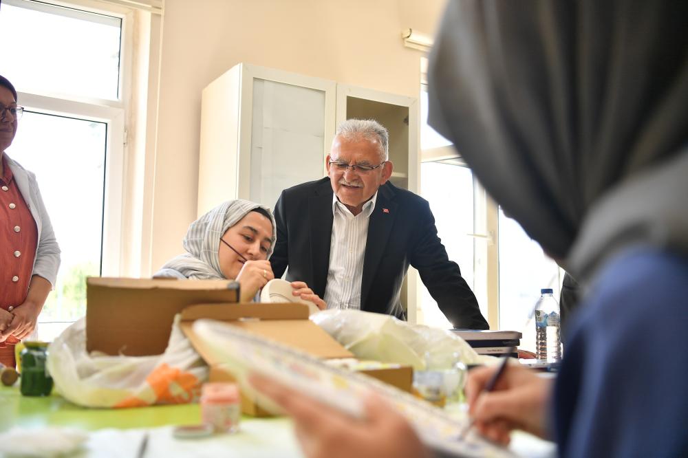 BAŞKAN BÜYÜKKILIÇ, KAYMEK’İN SÜMER TESİSLERİ’NDEKİ FAALİYETLERİ İNCELEDİ