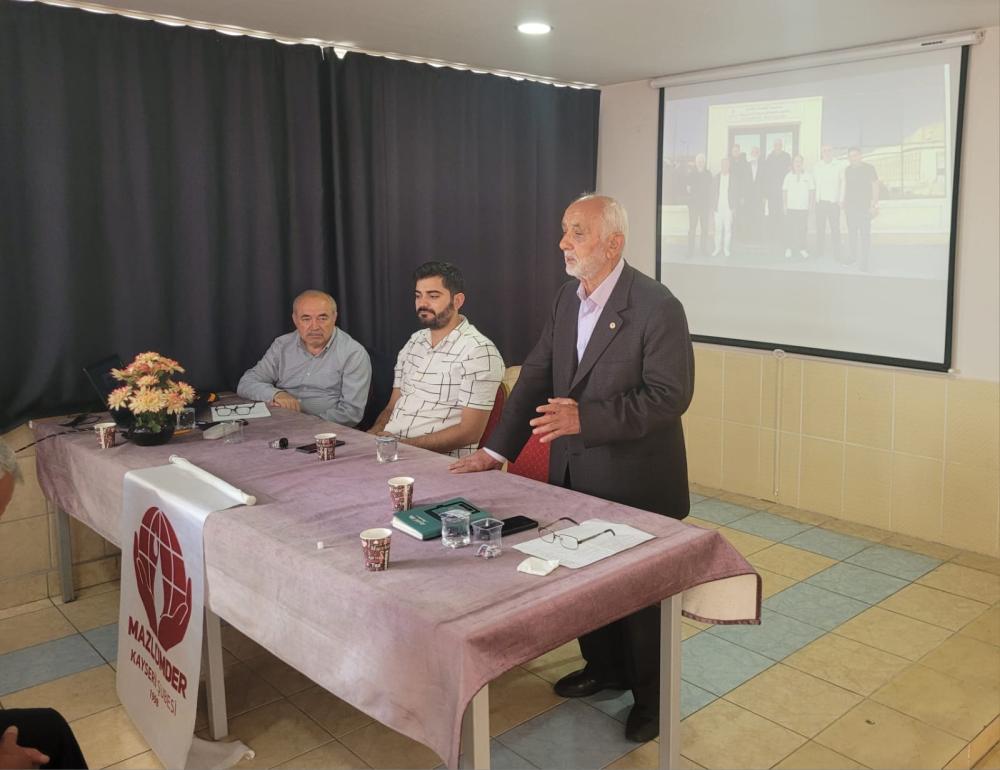 MAZLUMDER İSTİŞAREDE BULUŞTU