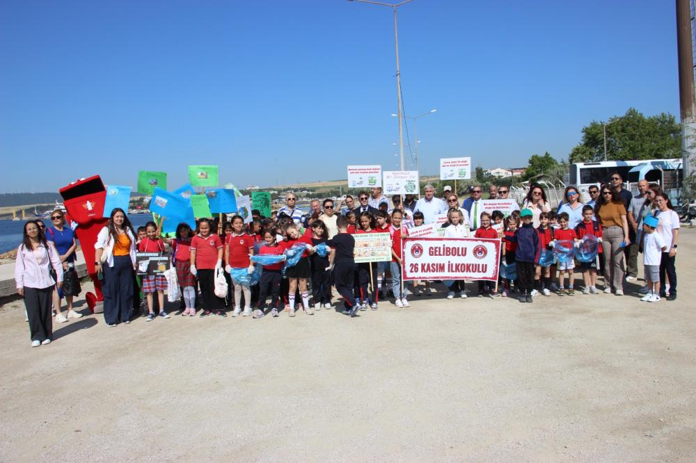 DÜNYA ÇEVRE GÜNÜ  GELİBOLU’DA ANLAMLI ETKİNLİKLERLE KUTLANDI