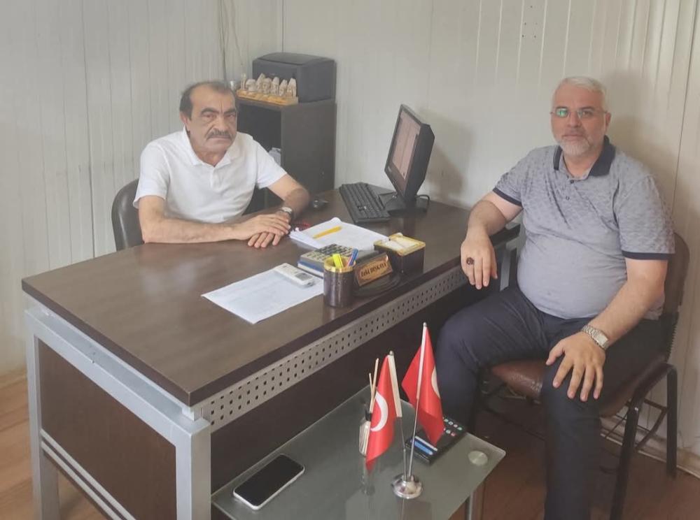 AK PARTİ İL BAŞKANI KABLAN’DAN GAZETECİLER CEMİYETİ’NE ZİYARET