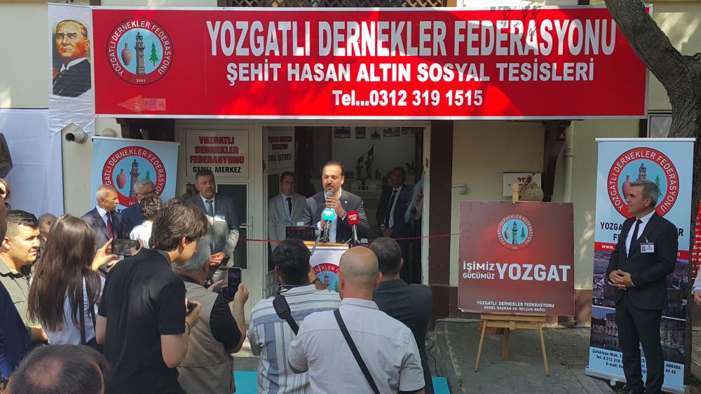 YOZGAT KÜLTÜR VE SANAT GÜNLERİ ETKINLIĞİ ANKARA\'DA DÜZENLENDİ