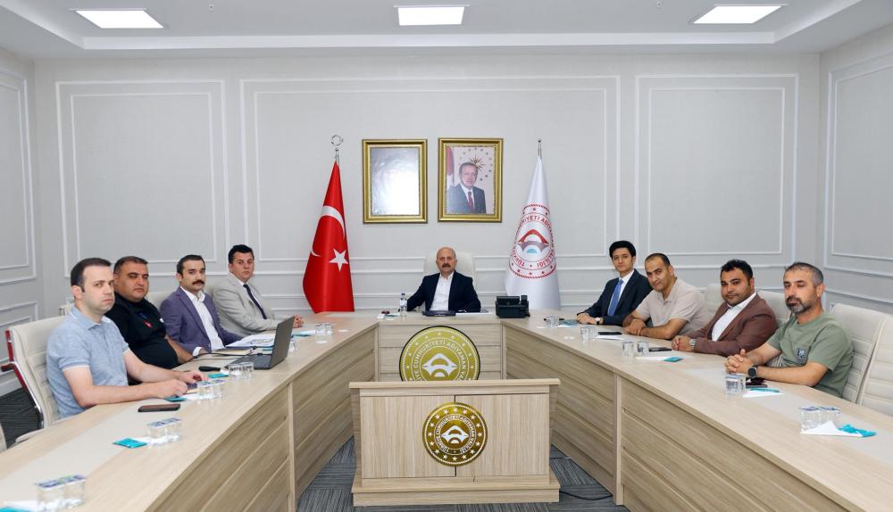 ADIYAMAN’DA VALİ YARDIMCILARI DEĞERLENDİRME TOPLANTISI GERÇEKLEŞTİRİLDİ