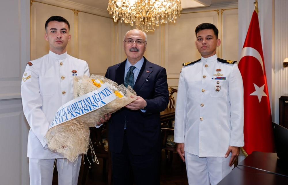 SAHİL GÜVENLİK KOMUTANLIĞINDAN VALİ KÖŞGER’E ZİYARET