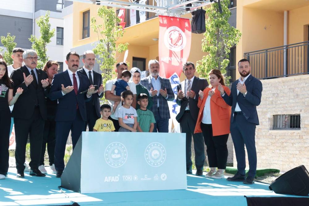 HATAY’DA 21 BİN 114 KONUTUN KURASI ÇEKİLDİ