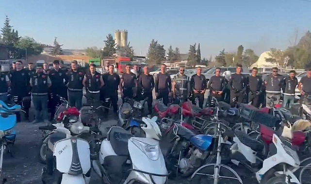 ŞANLIURFA\'DA ŞOK BASKIN! 23 MOTOSİKLET ELE GEÇİRİLDİ