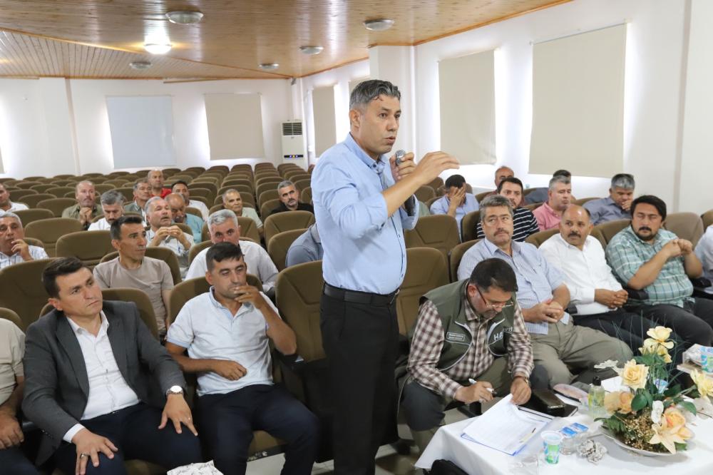 HATSU HEYETİ HASSA MUHTARLARIYLA BULUŞTU