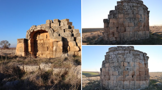 ŞANLIURFA\'DA ŞAŞIRTAN KEŞİF! ROMA DÖNEMİNDEN GİZEMLİ MEZAR KALINTISI