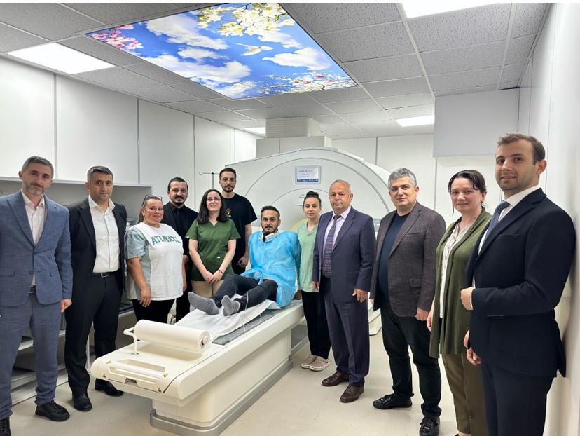 KAÇKAR DEVLET HASTANESİ\'NE YENİ NESİL MR CİHAZI