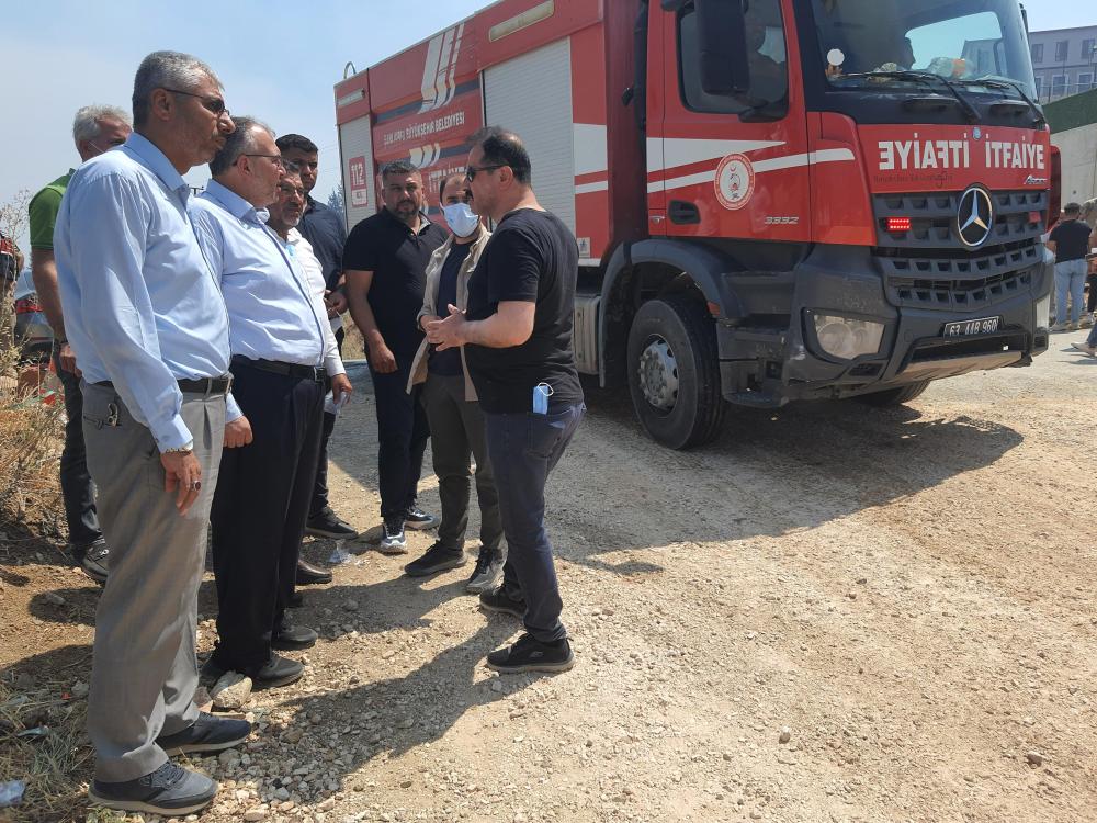 NECMETTİN ÇALIŞKAN’DAN YANGIN BÖLGESİNDEN SESLENDİ: “MİLLÎ SEFERBERLİK